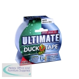 Ducktape Ultimate Heavy Duty Tape Fabric 50mmx25m White (Pack of 6) 232160