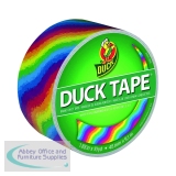 Ducktape Coloured Tape 48mmx9.1m Rainbow (Pack of 6) 281496