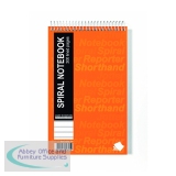 Silvine Ruled Spiral Bound Shorthand Notepad 127x203mm (Pack of 6) 449