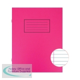 Silvine Exercise Book 229 x 178mm Ruled with Margin Red (10 Pack) EX101