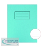 Silvine Exercise Book 229 x 178mm Ruled with Margin Blue (10 Pack) EX104