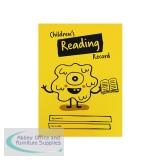 Silvine Childrens Reading Record A5 Yellow (Pack of 25) EX210