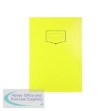Silvine Tough Shell Exercise Book A4+ Yellow (Pack of 25) EX154