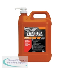 Swarfega Heavy Duty Hand Cleaner Orange 5 Litres SOR5LMP/SGL