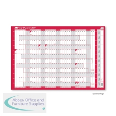 Sasco Year Planner Compact Landscape Unmounted 2027 2410291