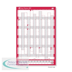 Sasco Year Planner Compact Portrait Unmounted 2027 2410292
