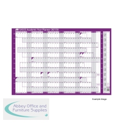 Sasco Academic Year Planner Mounted 2027/28 2410297