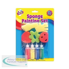 9 Piece Sponge Painting Set