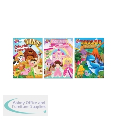Artbox Colouring and Sticker Book 3 Designs (Pack of 12) 4042
