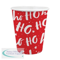 Contemporary Christmas Party Paper Cups x6 (Pack of 12) X9984B