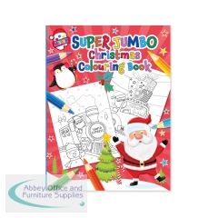 Christmas Super Jumbo Activity Colouring Book (Pack of 6) X9702B/FSC