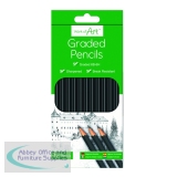 Work of Art Graded Pencils 12x12 (Pack of 144) TAL05147