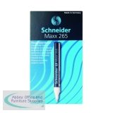 Schneider Maxx 265 Liquid Chalk Bullet Tip Marker Fine White (10 Pack) 126549