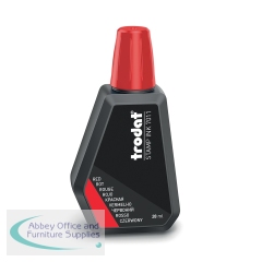Trodat 7011 Stamp Pad Ink Red 55885