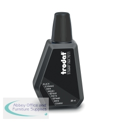 Trodat 7011 Stamp Pad Ink Black 55886