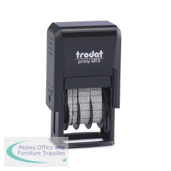 Trodat 4810 Self-Inking Date Stamp Black 70169