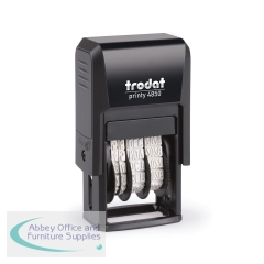 Trodat Printy 4850L1 Mini Dater Stamp Received + 3.8mm Date 76313