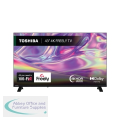Toshiba 43UV1563DB 43 inch Smart 4K UHD HDR Freely TV 43UV1563DB