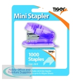 Tiger Mini 26/6 Stapler including 1000 Staples (6 Pack) 301506