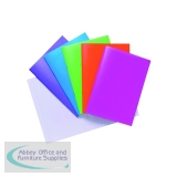 Polypropylene Covered Notebooks A4 40 Sheets Assorted (10 Pack) 301550