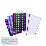 Tiger Assorted Fashion Notebook A4 (5 Pack) 301650