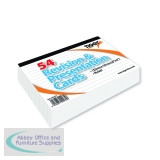 Revision and Presentation Cards 54 White (10 Pack) 302235