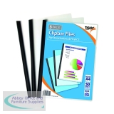 Tiger Clear Clipbar A4 Files (36 Pack) 301669