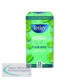 Tetley Mint Infusion Tea Bags (25 Pack) 1576A