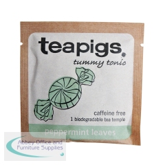Teapigs Peppermint Leaves Envelope (Pack of 50) FOTEA006