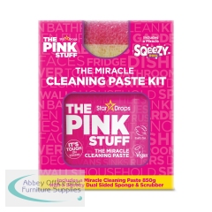 The Pink Stuff Paste + Squeezy Dual Sided Sponge Kit (Pack of 6) 576259