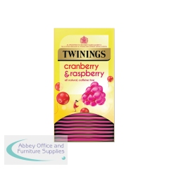 Twinings Cranberry and Raspberry Tea Bags (Pack of 20) F14381