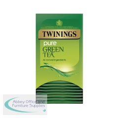 Twinings Pure Green Tea Bags (Pack of 20) F09542