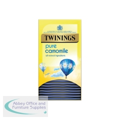 Twinings Pure Camomile Herbal Infusion Tea Bags (Pack of 20) F14379