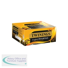 Twinings English Breakfast Envelope Tea Bags (Pack of 300) F09583