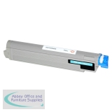 Compatible OKI Toner 43837131 Cyan 22000 Page Yield *7-10 day lead*