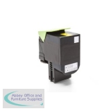 Compatible Lexmark CS310 70C2HY0 702H Yellow HY 3000 Page Yield also for 700H4