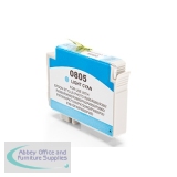 Compatible Epson C13T08054011 T0805 Light Cyan 350 Page Yield