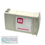 Compatible HP Inkjet 80 C4847A Magenta 350ml *7-10 day lead*