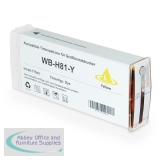 Compatible HP Inkjet 81 C4933A Yellow 775ml *7-10 day lead*