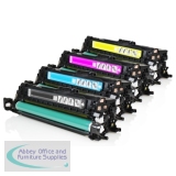 Compatible HP Multi-Pack CC250 504X Assorted >10500 each Page Yield