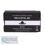 Compatible HP Inkjet 957XL L0R40AE Black 3000 Page Yield