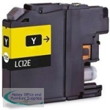 Compatible Brother LC12E Yellow 1200 Page Yield