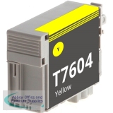 Compatible Epson T7604 Yellow 29.5ml *7-10 day lead*