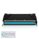 Compatible Lexmark Toner X748H2CG Cyan 10000 Page Yield *7-10 day lead*