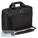 TU02196 - Targus CitySmart 15.6 Inch Notebook Briefcase 410x80x312mm Black/Grey TBT914EU