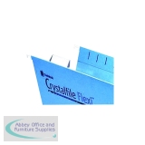 Rexel Crystalfile Flexi Tab Inserts White (50 Pack) 3000058