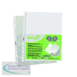 Stewart Superior Eco Biodegradable Punched Pocket A4 (50 Pack) PP80