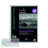 Seco Brushed Aluminium Frame 11mm A4 Silver ALA4-SV