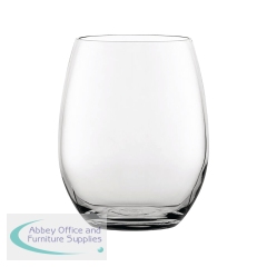 Vicrila FT Victoria Rocks 12.25oz Stemless Wine Glass Fine Rim (Pack of 6) V0541-000-B01006