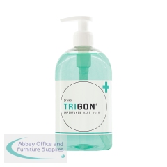 Evans Trigon Unperfumed Hand Wash +1.5ml Pump Dispenser 500ml (Pack of 6) A050FEV